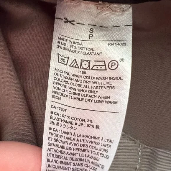 Banana Republic Gray Lightweight Belted Jacket Size Small - Picture 7 of 7